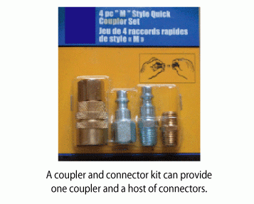Coupler and connector kit