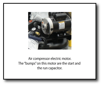 Air compressor electric motor