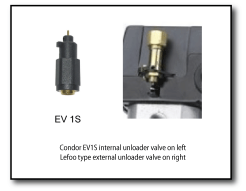 Condor-Lefoo unloader valves