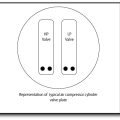 Drawing of typical air compressor valve plate