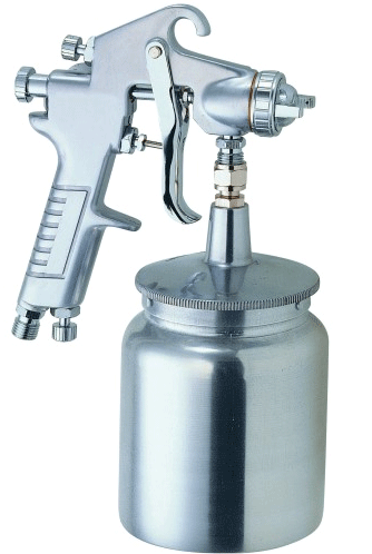 compressed air paint gun